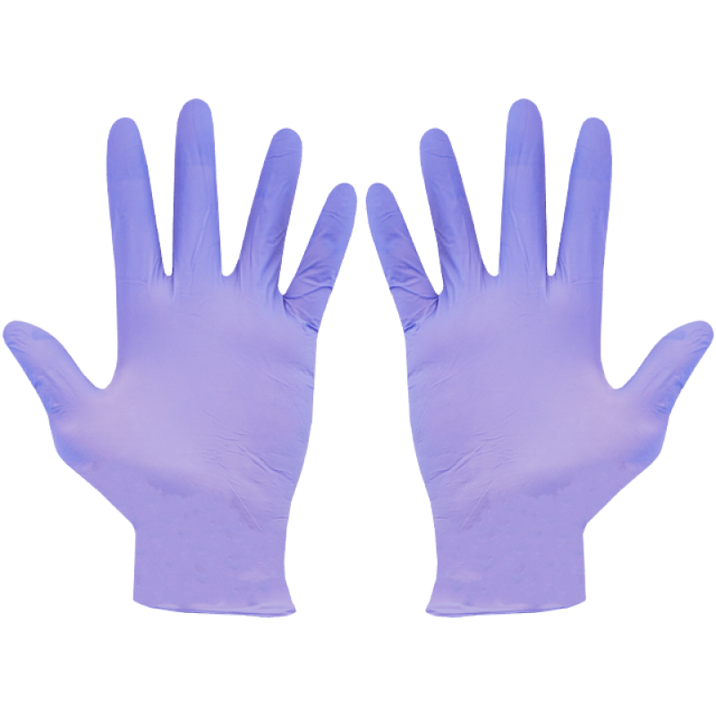 Manusi nitril XL pentru examinare violet Nitrylex Basic Mercator